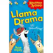 Постер книги Llama Drama