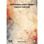 Постер книги Нож-шприц-роза: первая версия событий