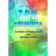 Постер книги ТРИ ЭЛЕМЕНТА при выборе спутника жизни или проверка любви