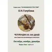 Постер книги ЧЕЛЛЕНДЖ НА 366 ДНЕЙ. Часть 4. Октябрь, ноябрь, декабрь