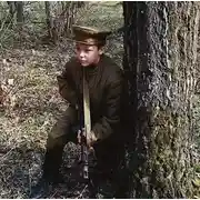 Постер книги Синяя папка. Сережка. Давным давно была война...