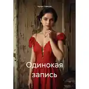 Постер книги Одинокая запись