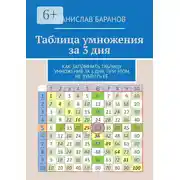Постер книги Таблица умножения за 3 дня. Как запомнить таблицу умножения за 3 дня, при этом не зубрить её