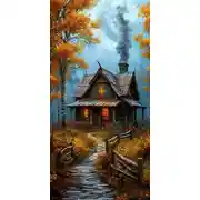 Постер книги Дом в лесу