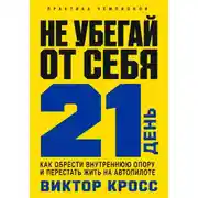 Постер книги Не убегай от себя. 21 день как обрести внутреннюю опору и перестать жить на автопилоте