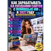 Постер книги Как зарабатывать на создании сайтов с помощью ИИ в 2027 году