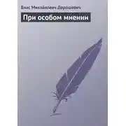 Постер книги При особом мнении