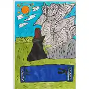 Постер книги "Королева Драконов"