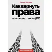 Постер книги Как вернуть права за скрытие с места ДТП