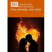 Постер книги One woman, one man