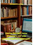 Сегмент Кластер - Какие бывают типы файлов и как они определяются системой?
