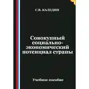 Постер книги Совокупный социально-экономический потенциал страны