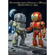 Постер книги Космичесская одиссея Синерсиса и Тяньлу. Путишествие на Луну