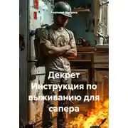 Постер книги Декрет Инструкция по выживанию для сапера