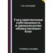 Постер книги Государственная собственность и производство общественных благ