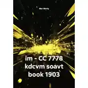 Постер книги im – CC 7778 kdcvm soavt book 1903