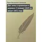 Постер книги Две зимы в провинции и деревне. С генваря 1849 по август 1851 года