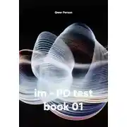 Постер книги im - PD test book 01