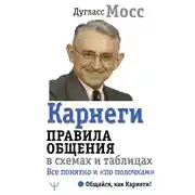 Постер книги Карнеги. Правила общения в схемах и таблицах. Все понятно и «по полочкам»