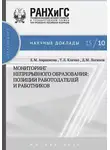 Дмитрий Логинов - Мониторинг непрерывного профессионального образования. Позиции работодателей и работников