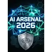 Постер книги AI Arsenal 2026. 500+ промтов для взрывного роста бизнеса