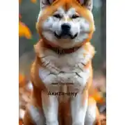 Постер книги Акита-ину