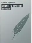 Василий Верещагин - Листки из записной книжки