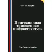 Постер книги Приграничная таможенная инфраструктура