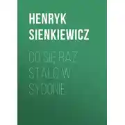 Постер книги Co się raz stało w Sydonie