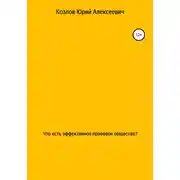 Постер книги Что есть эффективное правовое общество?