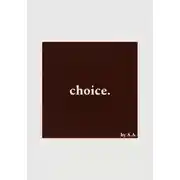 Постер книги Choice