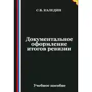 Постер книги Документальное оформление итогов ревизии