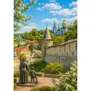 Постер книги Кума on tour: Псковская земля. Печоры
