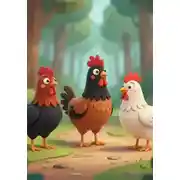 Постер книги Куриное приключение