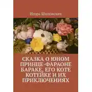 Постер книги Сказка о юном принце-фараоне Бараке, его коте Котейке и их приключениях. Новелла-сказка
