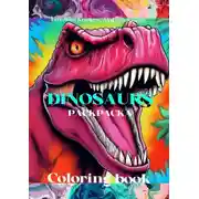 Постер книги Раскраска «Dinosaurs»