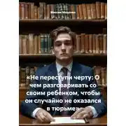 Постер книги Не переступи черту: О чем разговаривать со своим ребенком, чтобы он случайно не оказался в тюрьме