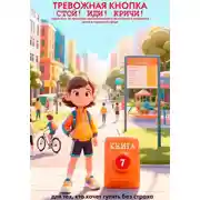 Постер книги ТРЕВОЖНАЯ КНОПКА. СТОЙ! ИДИ! КРИЧИ! КНИГА 7