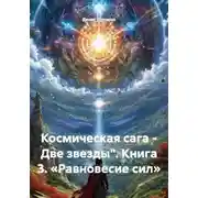 Постер книги Космическая сага - Две звезды". Книга 3. «Равновесие сил»