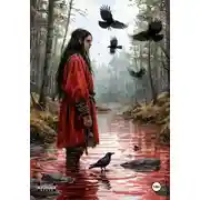 Постер книги А птицы поют на берегах Смородины