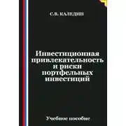 Постер книги Инвестиционная привлекательность и риски портфельных инвестиций