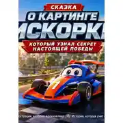 Постер книги картинг Искорка и его победа
