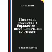 Постер книги Проверка расчетов с бюджетом и внебюджетных платежей
