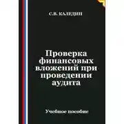 Постер книги Проверка финансовых вложений при проведении аудита