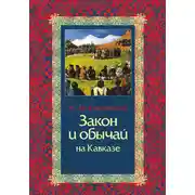 Постер книги Закон и обычай на Кавказе