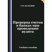 Постер книги Проверка счетов в банках при проведении аудита