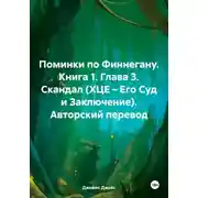 Постер книги Поминки по Финнегану. Книга 1. Глава 3. Скандал (ХЦЕ – Его Суд и Заключение). Авторский перевод
