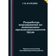 Постер книги Разработка мероприятий по повышению производительности труда