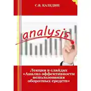 Постер книги Лекция в слайдах «Анализ эффективности использования оборотных средств»