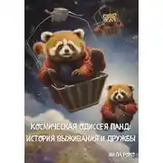 Постер книги Космическая Одиссея Панд: История Выживания и Дружбы